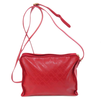 GHERARDINI Logo motif softy Shoulder Bag Polyester Polyurethane coatingLadies [Used]