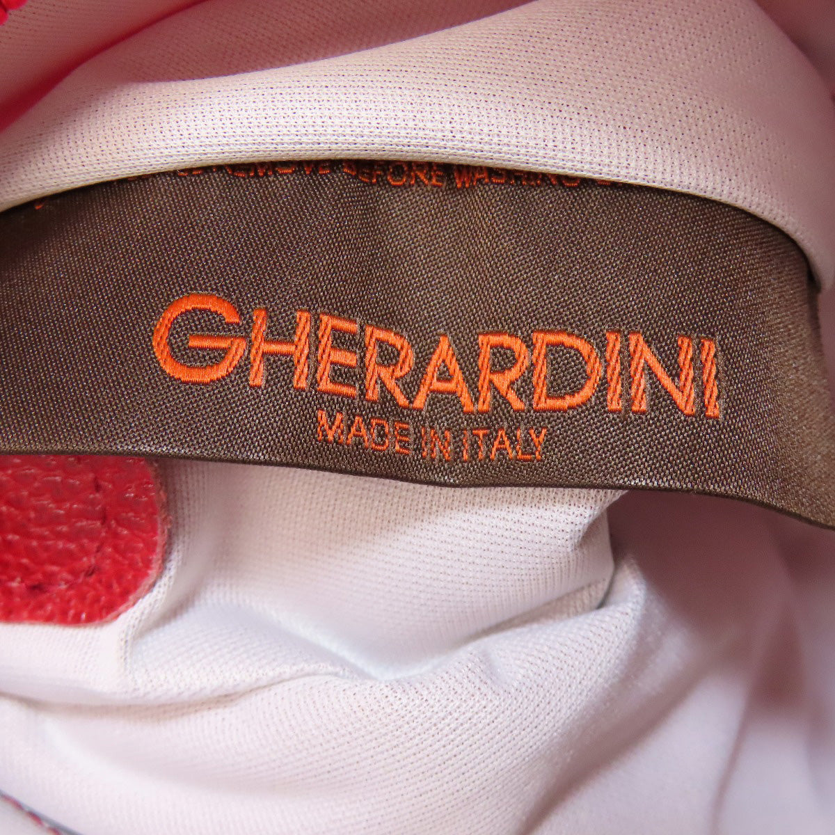 GHERARDINI Logo motif softy Shoulder Bag Polyester Polyurethane coatingLadies [Used]