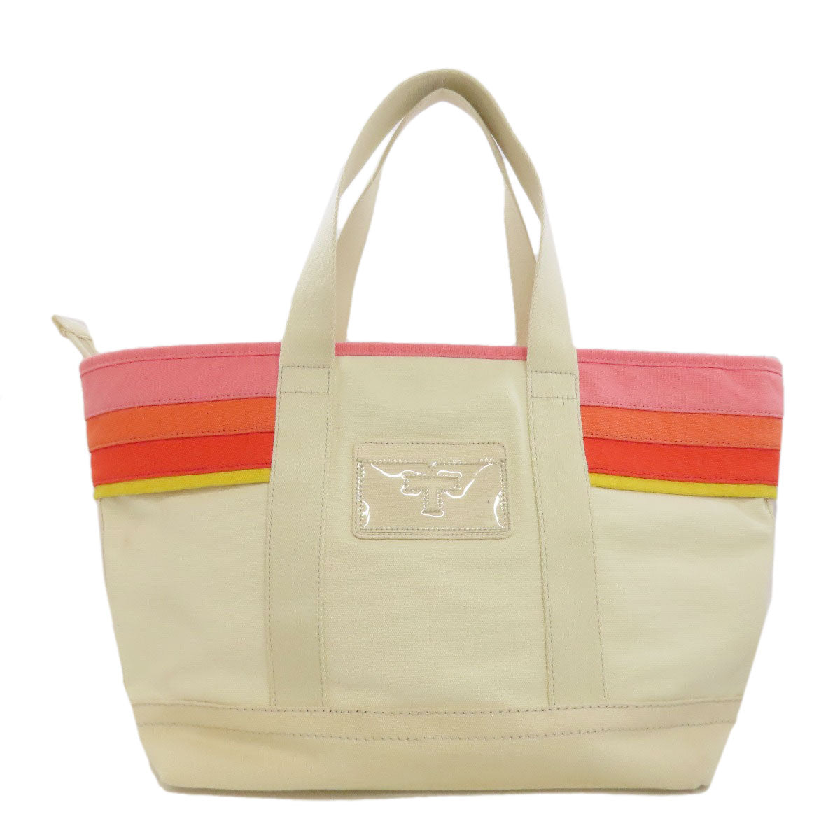 Tory Burch   Tote Bag logo Canvas Ladies