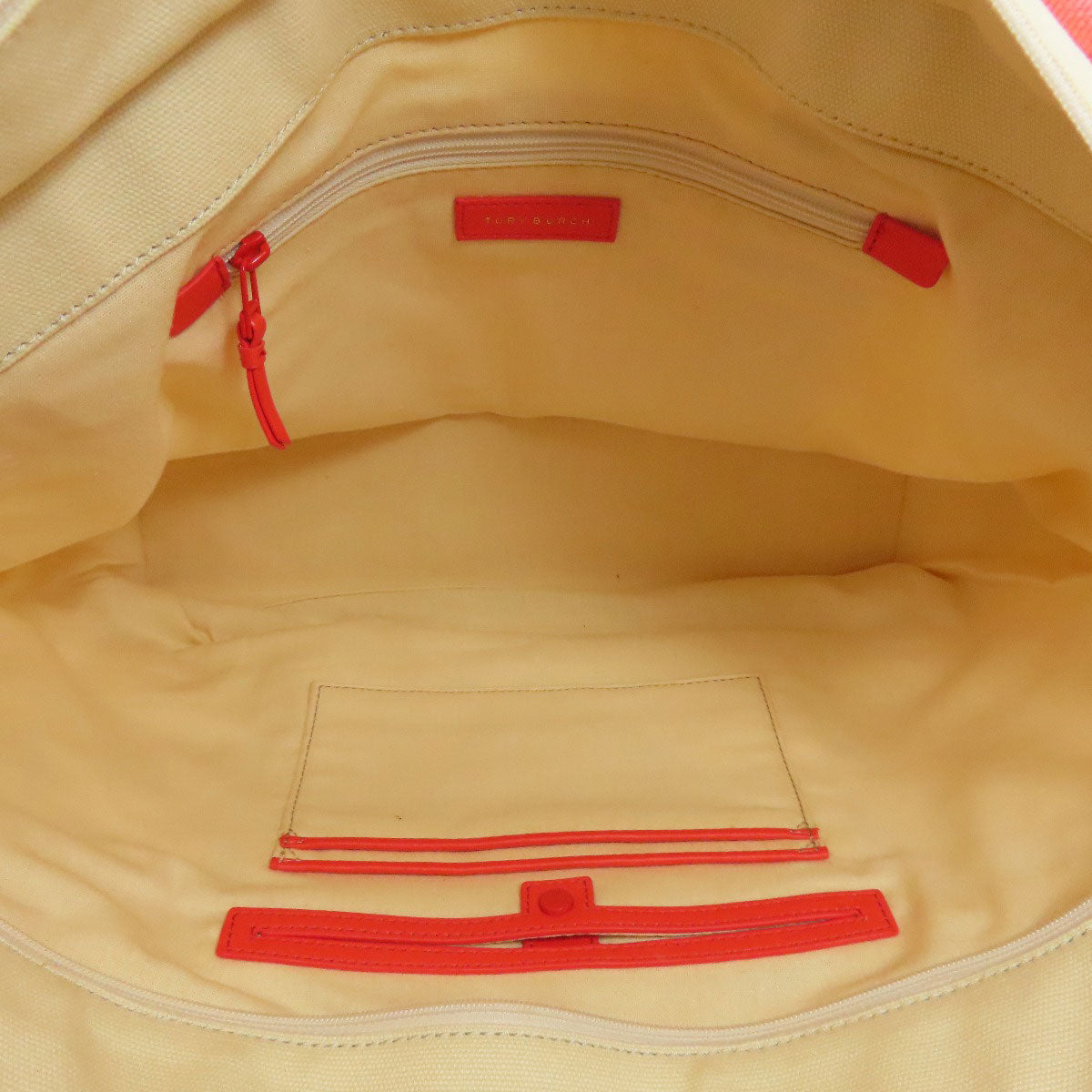 Tory Burch   Tote Bag logo Canvas Ladies