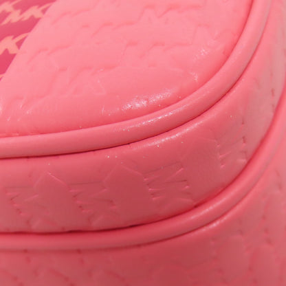 Michael Kors Long Shoulder MK Signature Shoulder Bag Leather Ladies [Used]