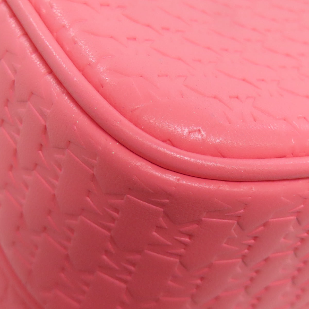 Michael Kors Long Shoulder MK Signature Shoulder Bag Leather Ladies [Used]