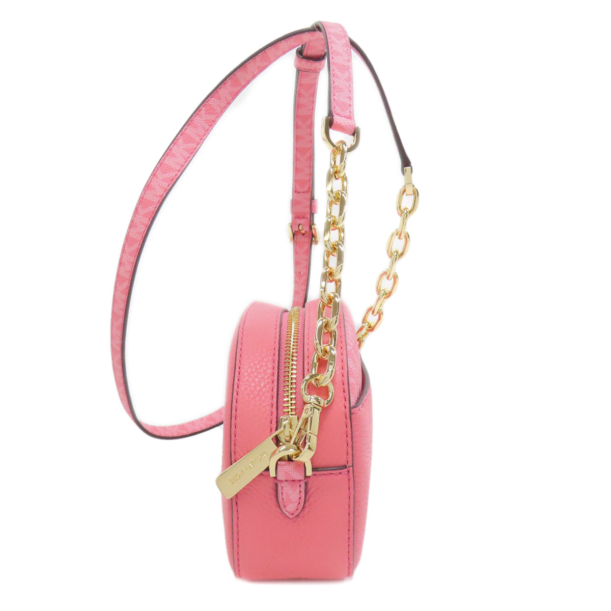 Michael Kors MK Signature ChainShoulder Shoulder Bag Leather Ladies [Used]