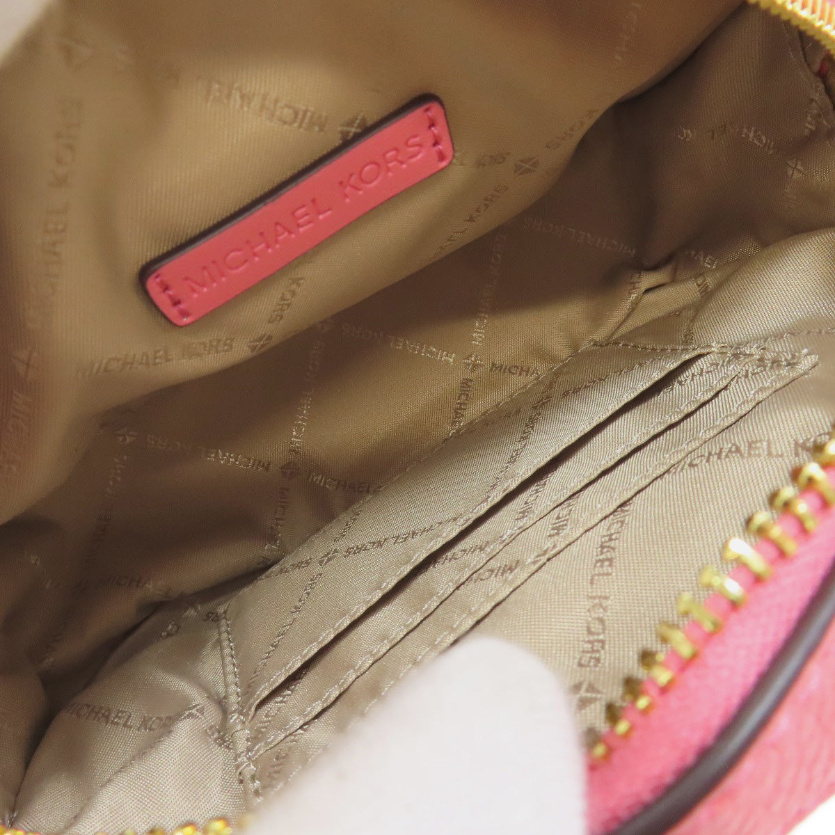 Michael Kors MK Signature ChainShoulder Shoulder Bag Leather Ladies [Used]