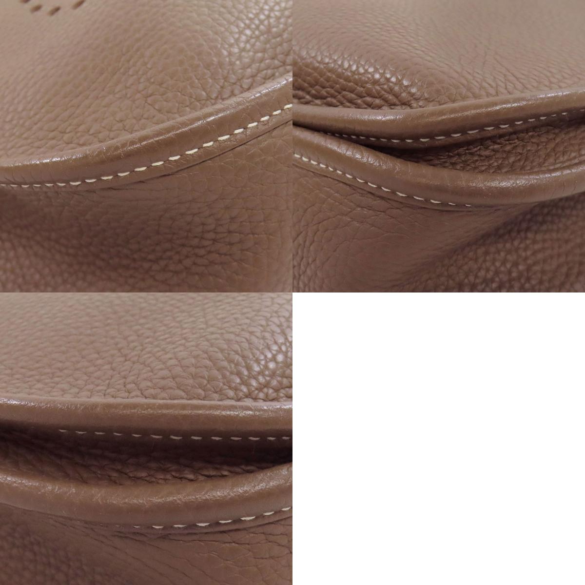 HERMES Evelyne 3 PM Etop SilverHardware Shoulder Bag Taurillon Clemence Ladies [Used]