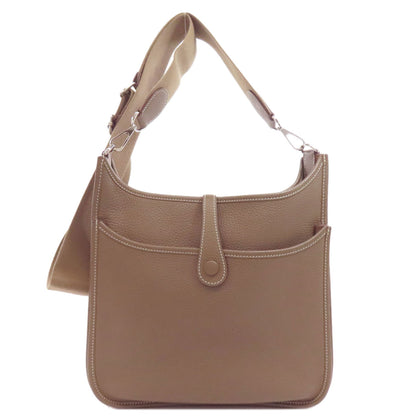 HERMES Evelyne 3 PM Etop SilverHardware Shoulder Bag Taurillon Clemence Ladies [Used]