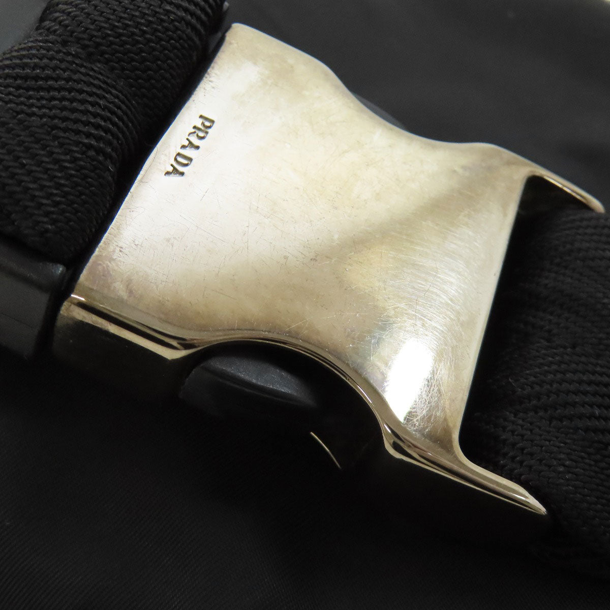 PRADA Logo Hardware Hip bag, waist bag Nylon Ladies [Used]