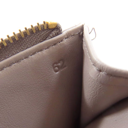 MIUMIU logo Card Case Leather Ladies [Used]