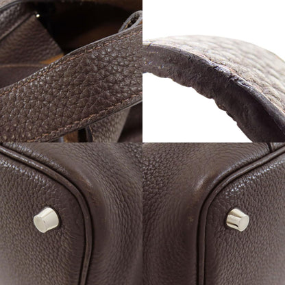 HERMES Picotin Lock PM SilverHardware Handbag Taurillon Clemence Ladies [Used]