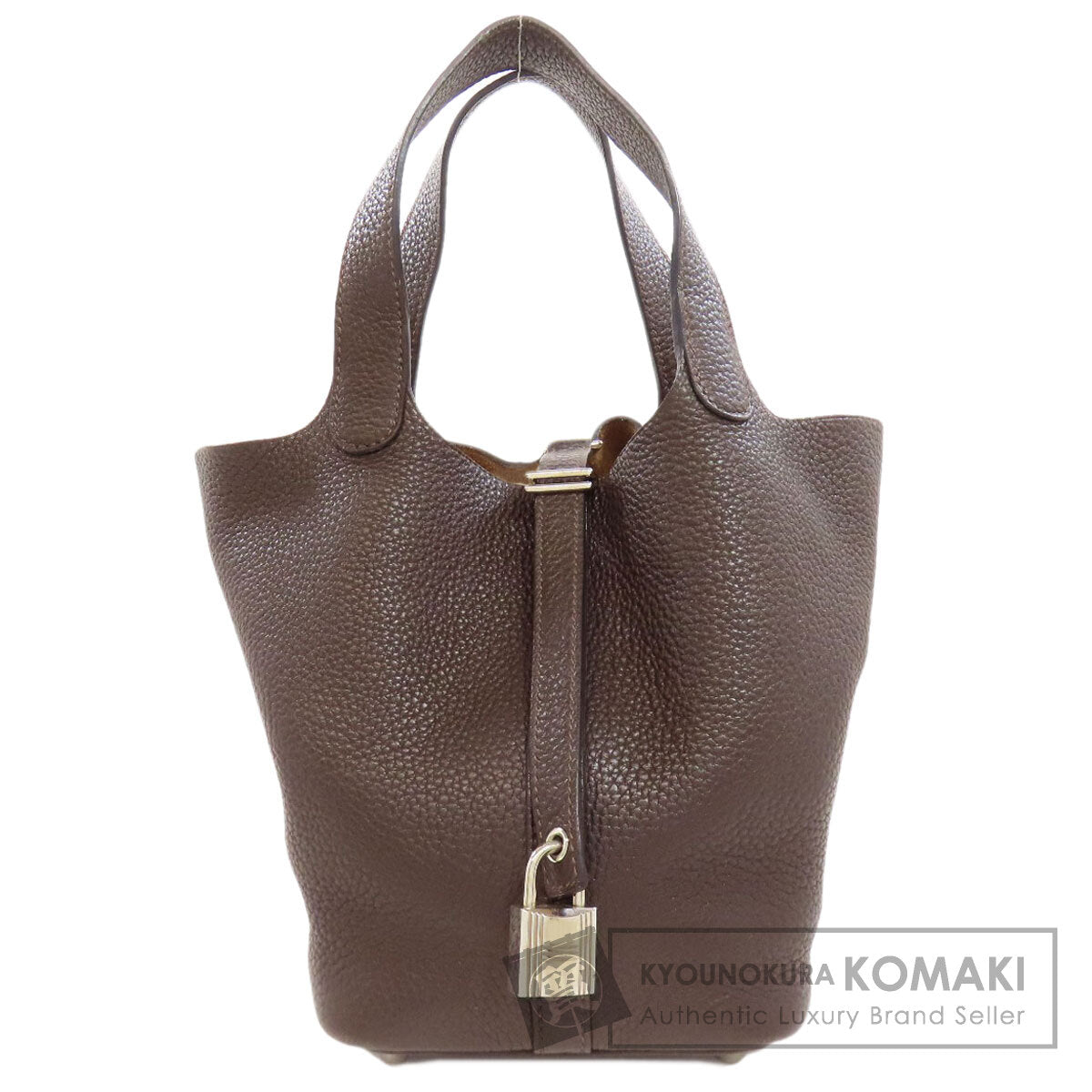 HERMES Picotin Lock PM SilverHardware Handbag Taurillon Clemence Ladies [Used]