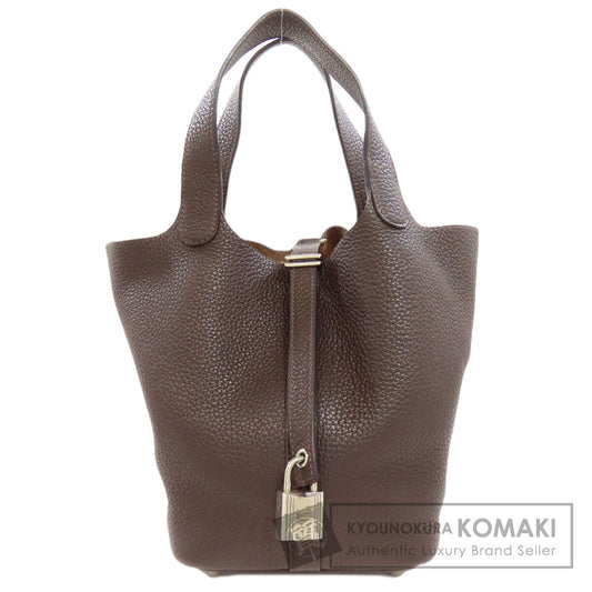 HERMES Picotin Lock PM SilverHardware Handbag Taurillon Clemence Ladies [Used]
