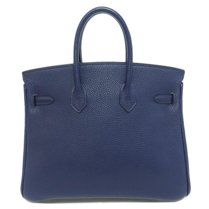 HERMES Birkin 25 SilverHardware Handbag Togo Ladies [Used]