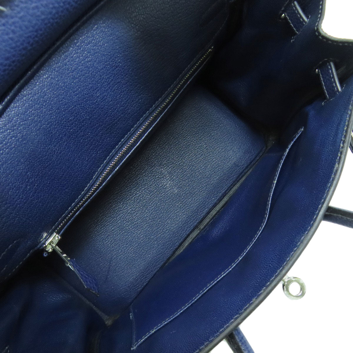 HERMES Birkin 25 SilverHardware Handbag Togo Ladies [Used]