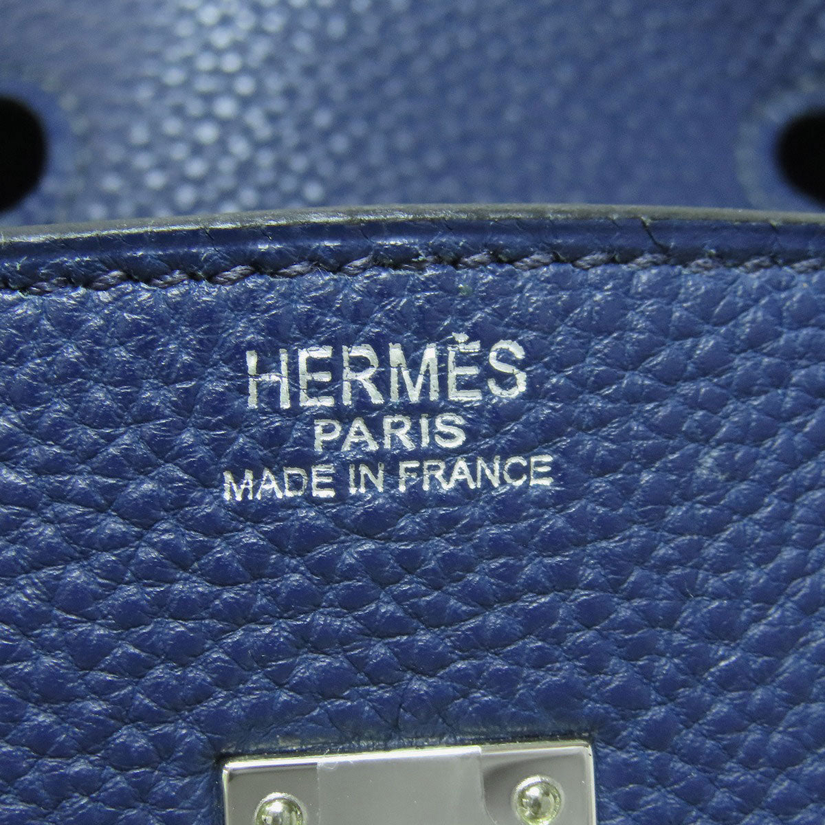 HERMES Birkin 25 SilverHardware Handbag Togo Ladies [Used]