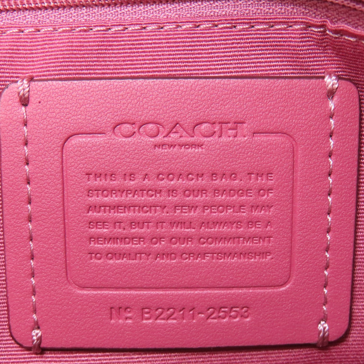 COACH  2553 2WAY Handbag  Leather Ladies [Used]