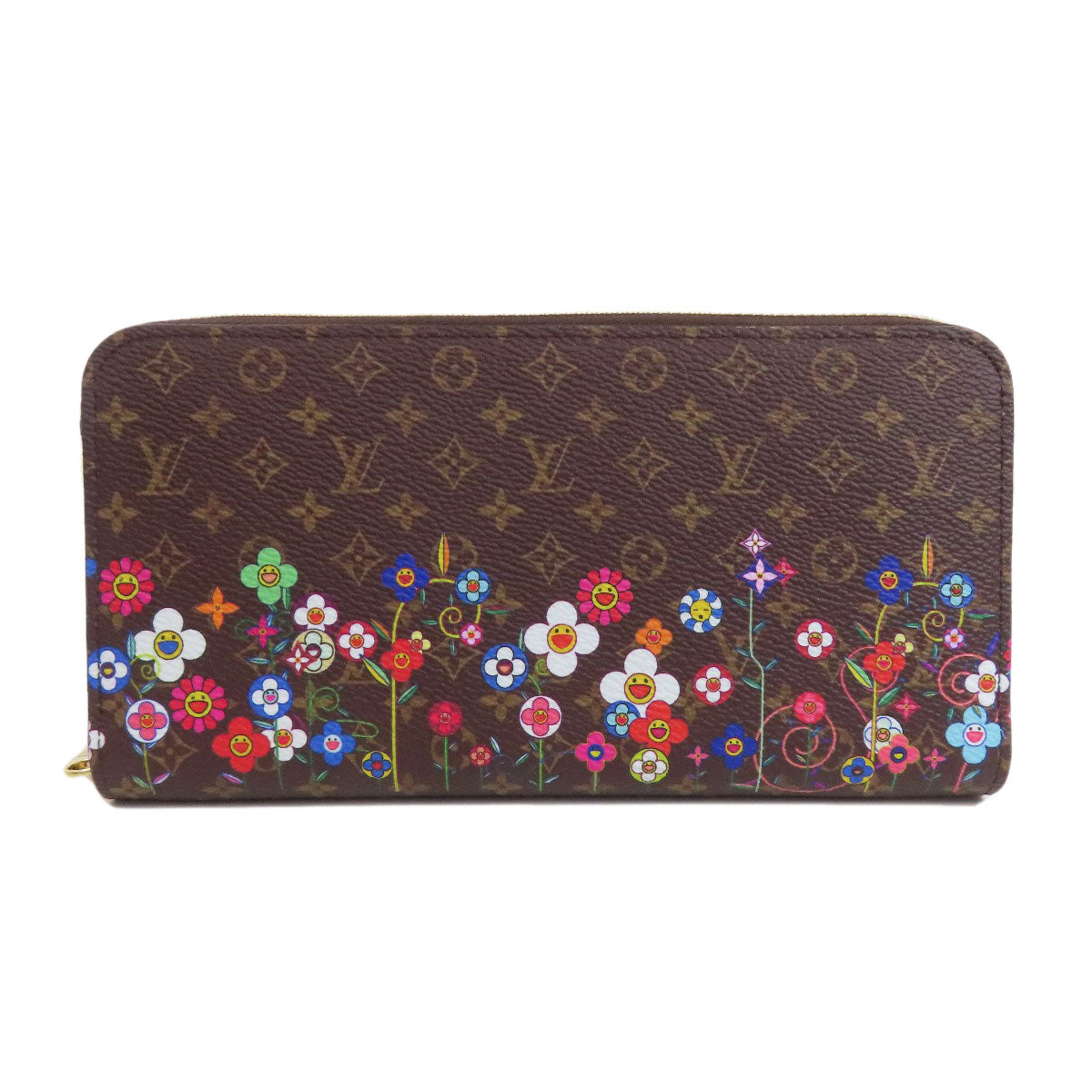 LOUIS VUITTON M14162 Takashi Murakami collaboration zippy wallet Long wallet (with coin pocket) Monogram canvas Ladies [Used]