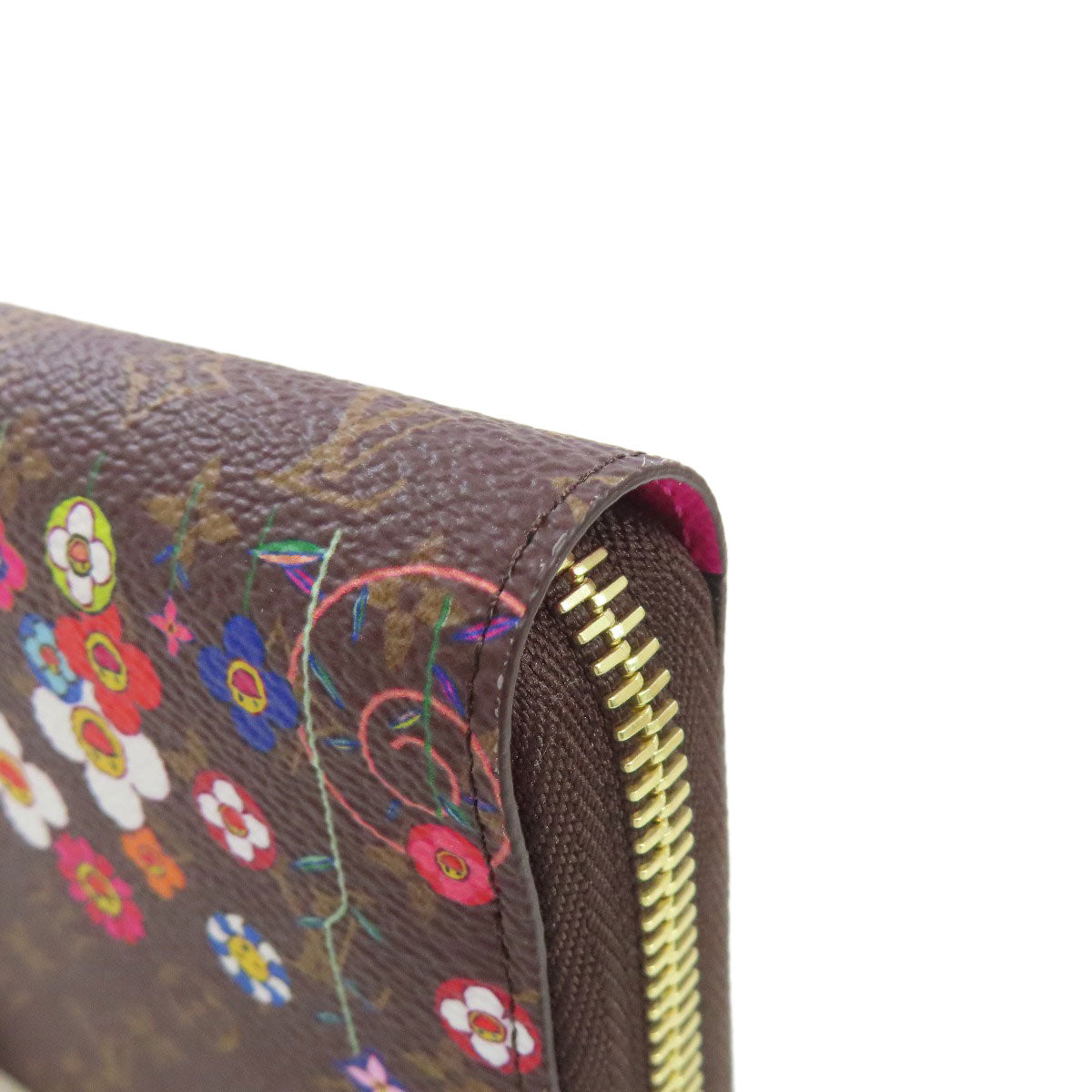 LOUIS VUITTON M14162 Takashi Murakami collaboration zippy wallet Long wallet (with coin pocket) Monogram canvas Ladies [Used]