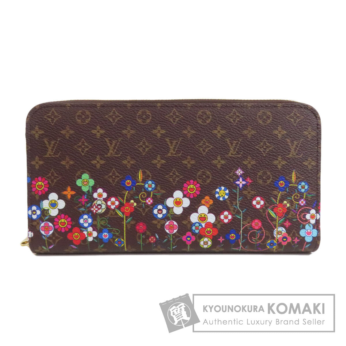 LOUIS VUITTON M14162 Takashi Murakami collaboration zippy wallet Long wallet (with coin pocket) Monogram canvas Ladies [Used]