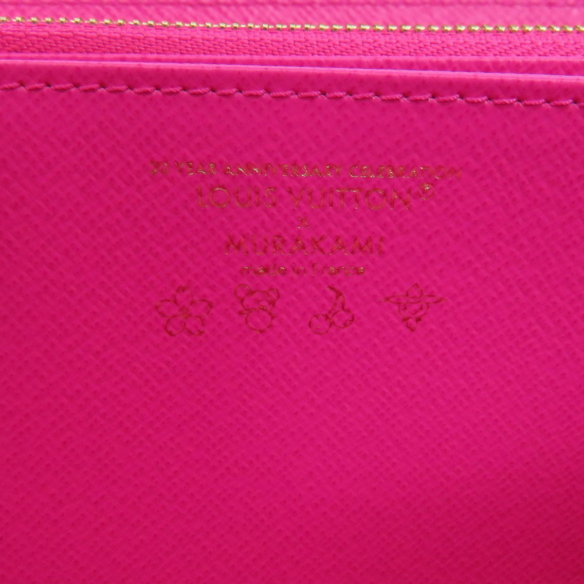 LOUIS VUITTON M14162 Takashi Murakami collaboration zippy wallet Long wallet (with coin pocket) Monogram canvas Ladies [Used]