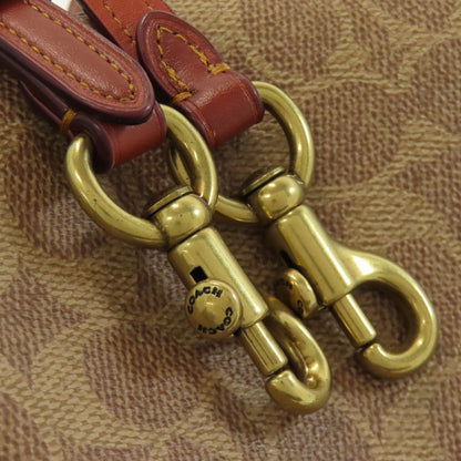 COACH F79364 Ellis Satchel Signature 2WAY Handbag PVC LeatherLadies [Used]