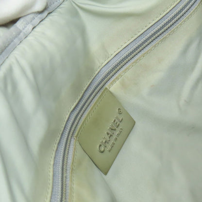 CHANEL Matelasse COCO Mark SilverHardware Boston bag Nylon Ladies [Used]