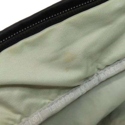 CHANEL Matelasse COCO Mark SilverHardware Boston bag Nylon Ladies [Used]