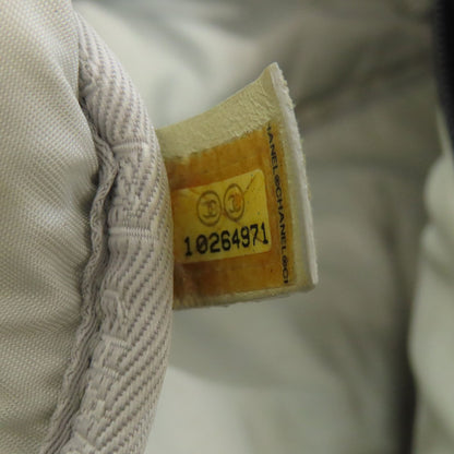 CHANEL Matelasse COCO Mark SilverHardware Boston bag Nylon Ladies [Used]