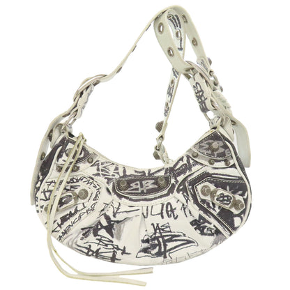 バレンシアガ 671309 ル・カゴール XS ショルダーバッグ カーフ レディース 【中古】【BALENCIAGA】