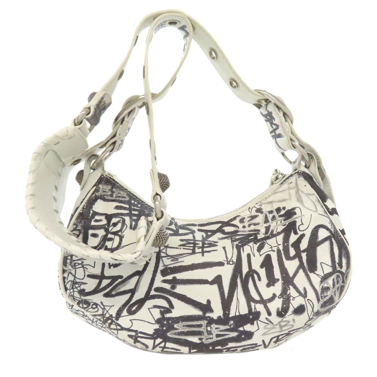 バレンシアガ 671309 ル・カゴール XS ショルダーバッグ カーフ レディース 【中古】【BALENCIAGA】