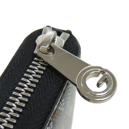 GOYARD Herringbone pattern Long wallet (with coin pocket) PVC Ladies [Used]