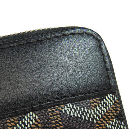 GOYARD Herringbone pattern Long wallet (with coin pocket) PVC Ladies [Used]