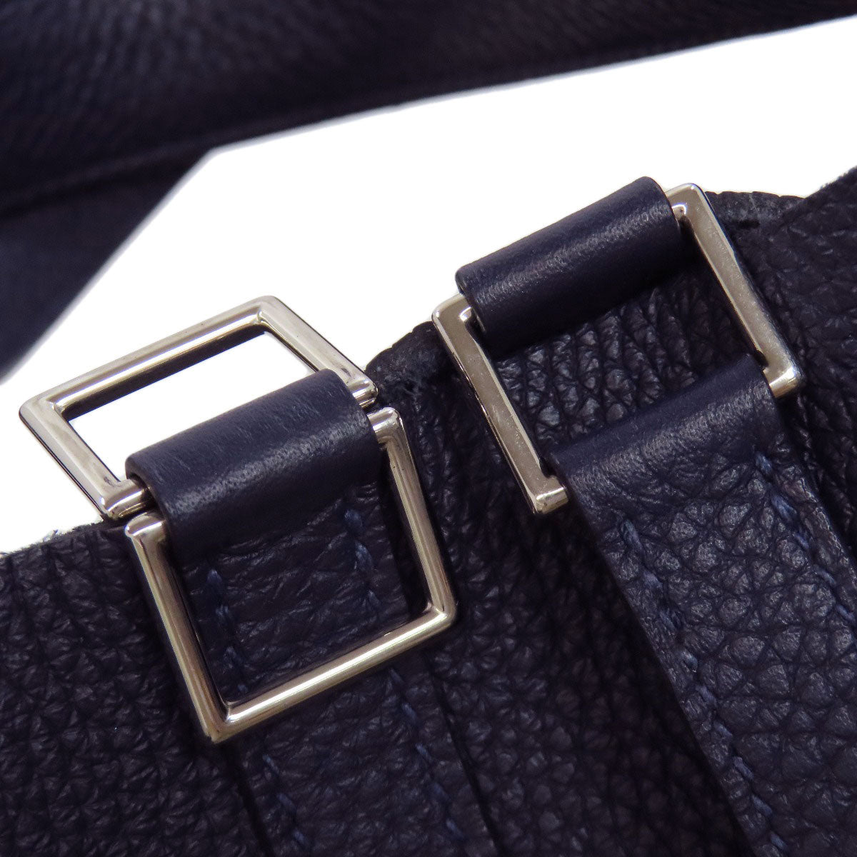 HERMES Picotin Lock MM SilverHardware Handbag Taurillon Clemence Ladies [Used]