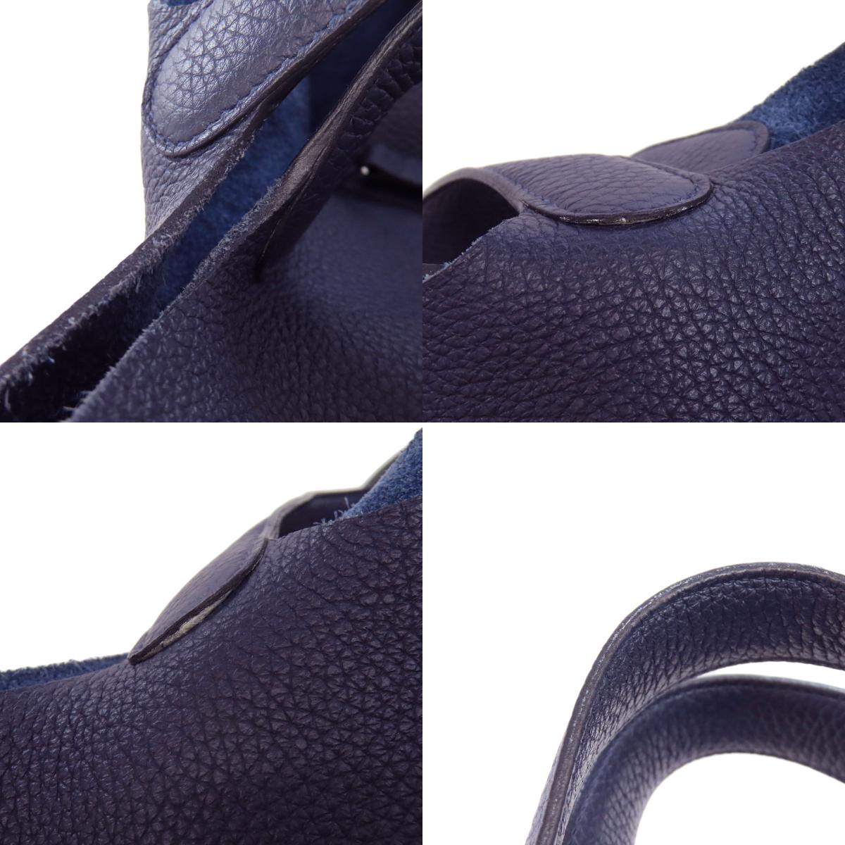 HERMES Picotin Lock MM SilverHardware Handbag Taurillon Clemence Ladies [Used]