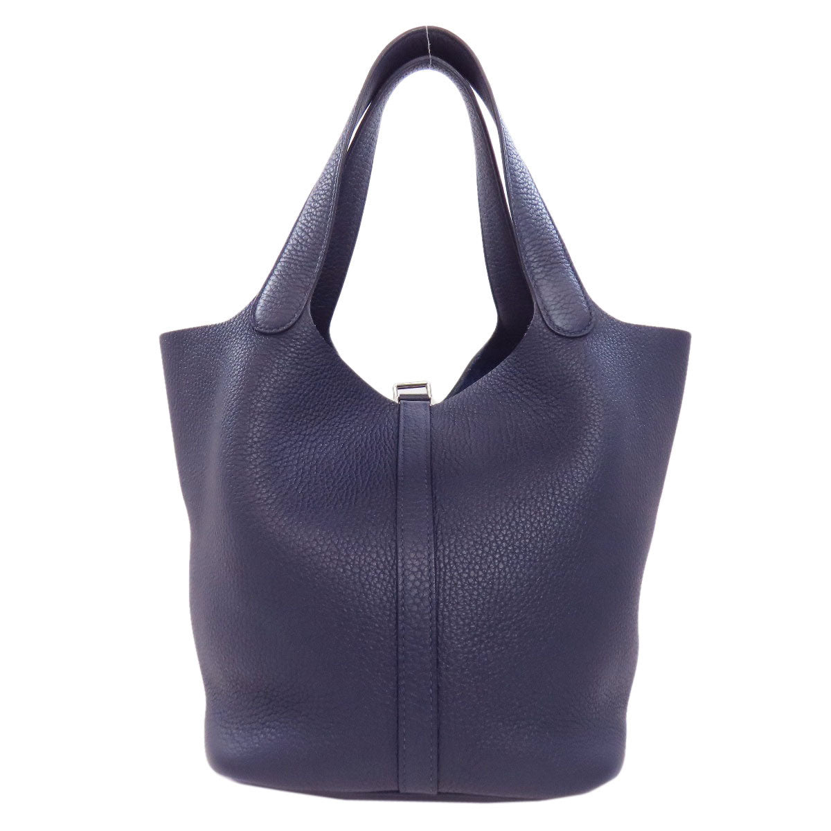 HERMES Picotin Lock MM SilverHardware Handbag Taurillon Clemence Ladies [Used]