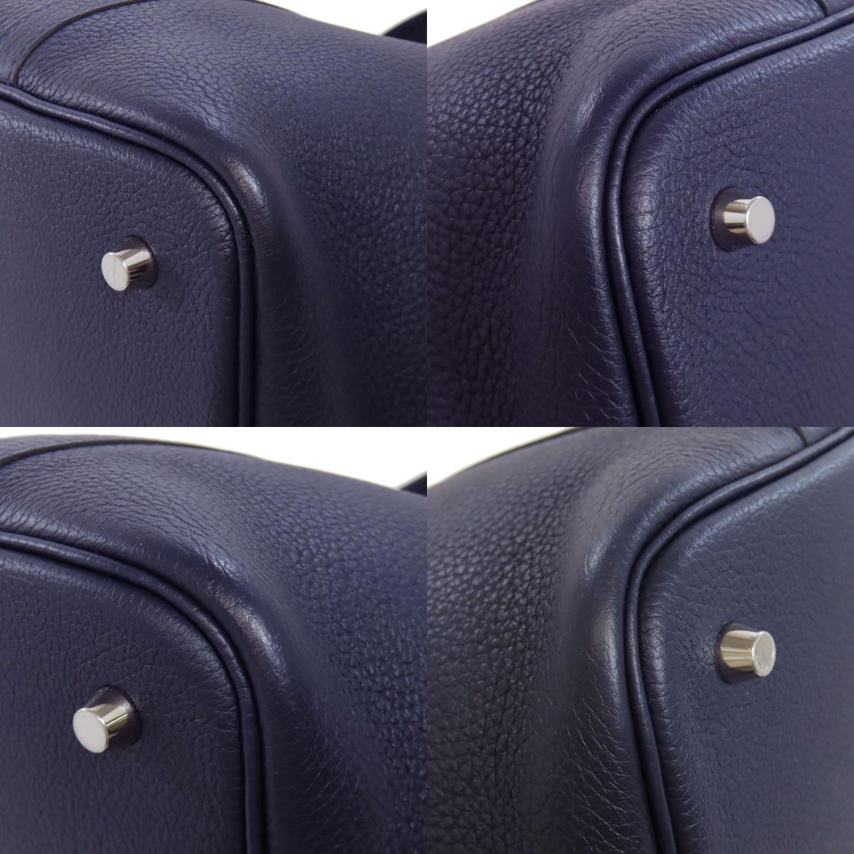 HERMES Picotin Lock MM SilverHardware Handbag Taurillon Clemence Ladies [Used]