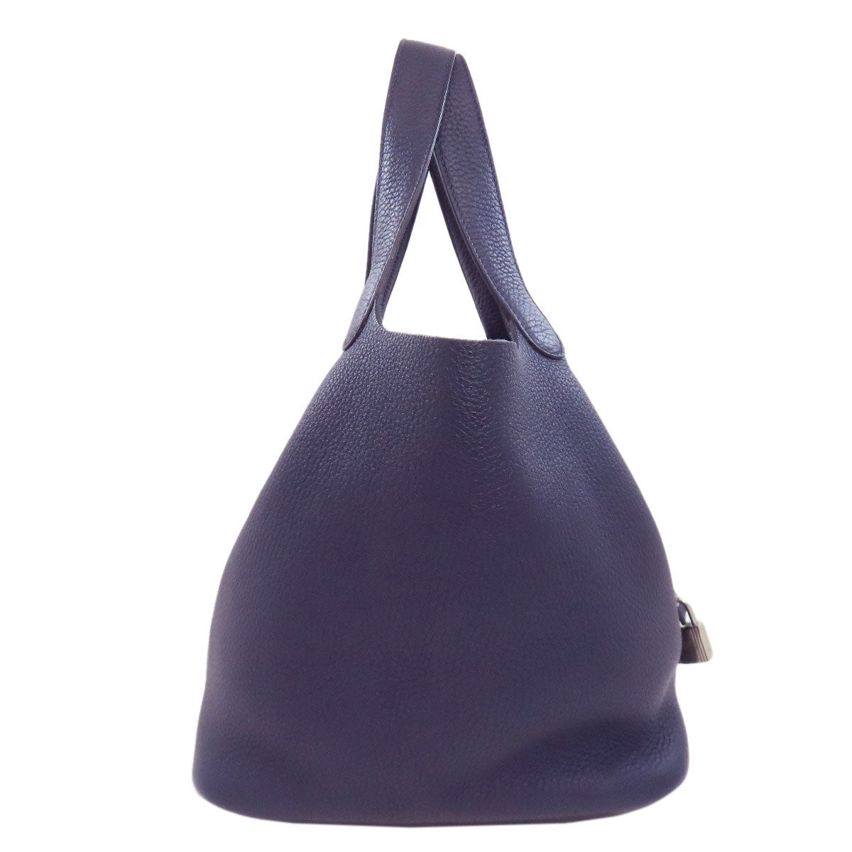 HERMES Picotin Lock MM SilverHardware Handbag Taurillon Clemence Ladies [Used]