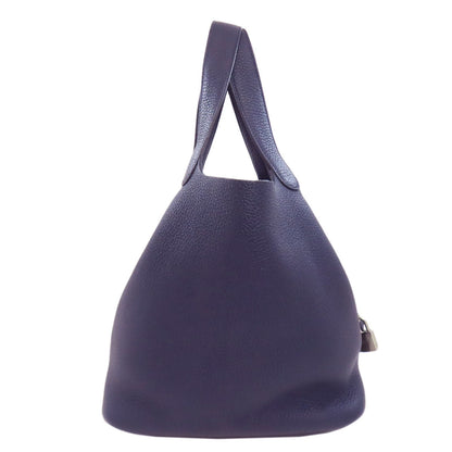 HERMES Picotin Lock MM SilverHardware Handbag Taurillon Clemence Ladies [Used]