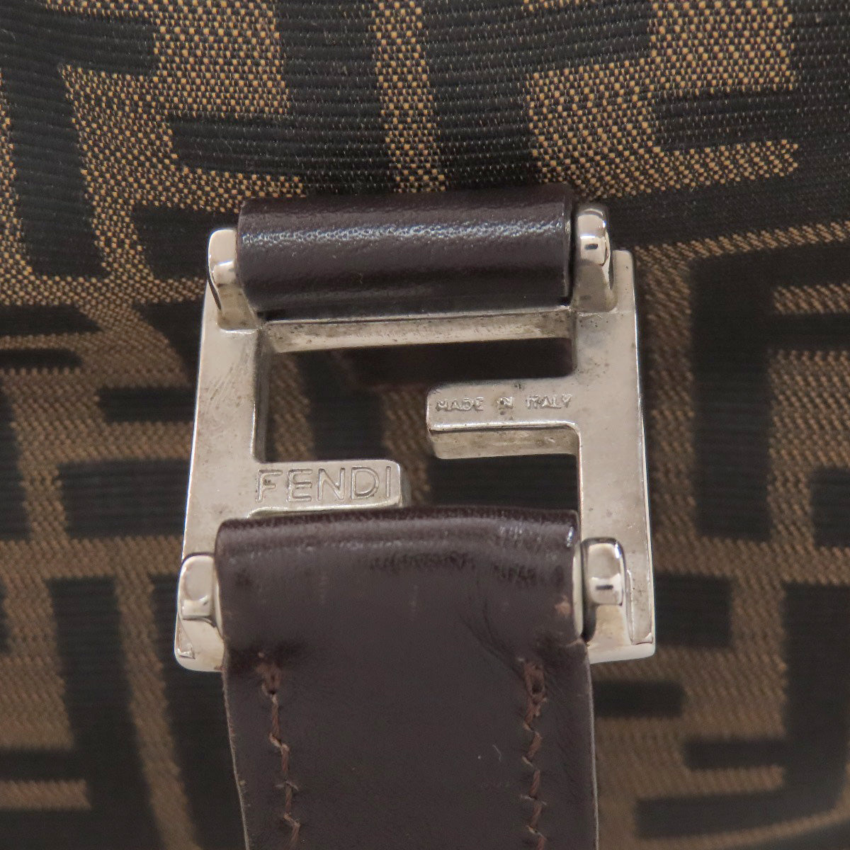 FENDI Zucca pattern Handbag Canvas Ladies [Used]