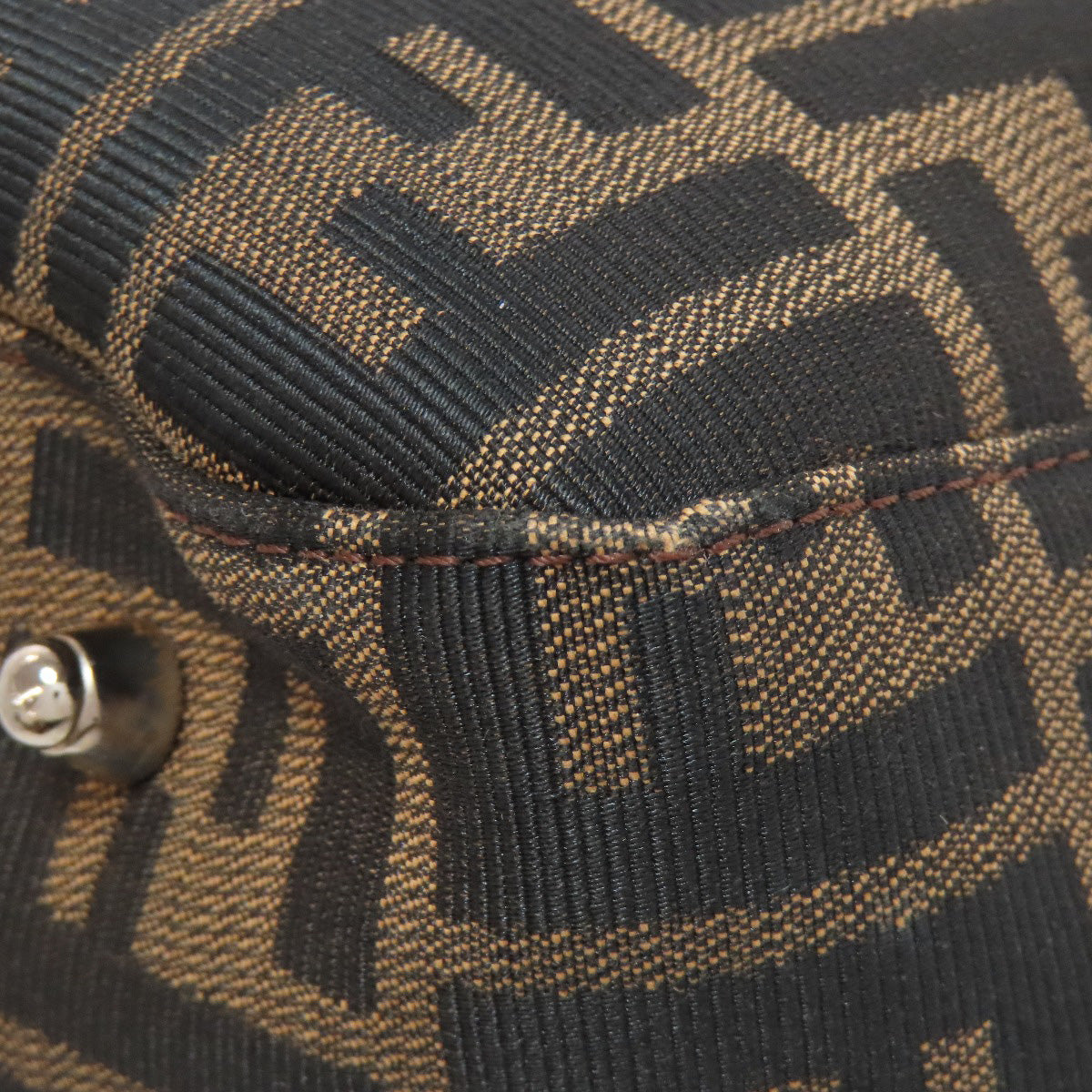 FENDI Zucca pattern Handbag Canvas Ladies [Used]