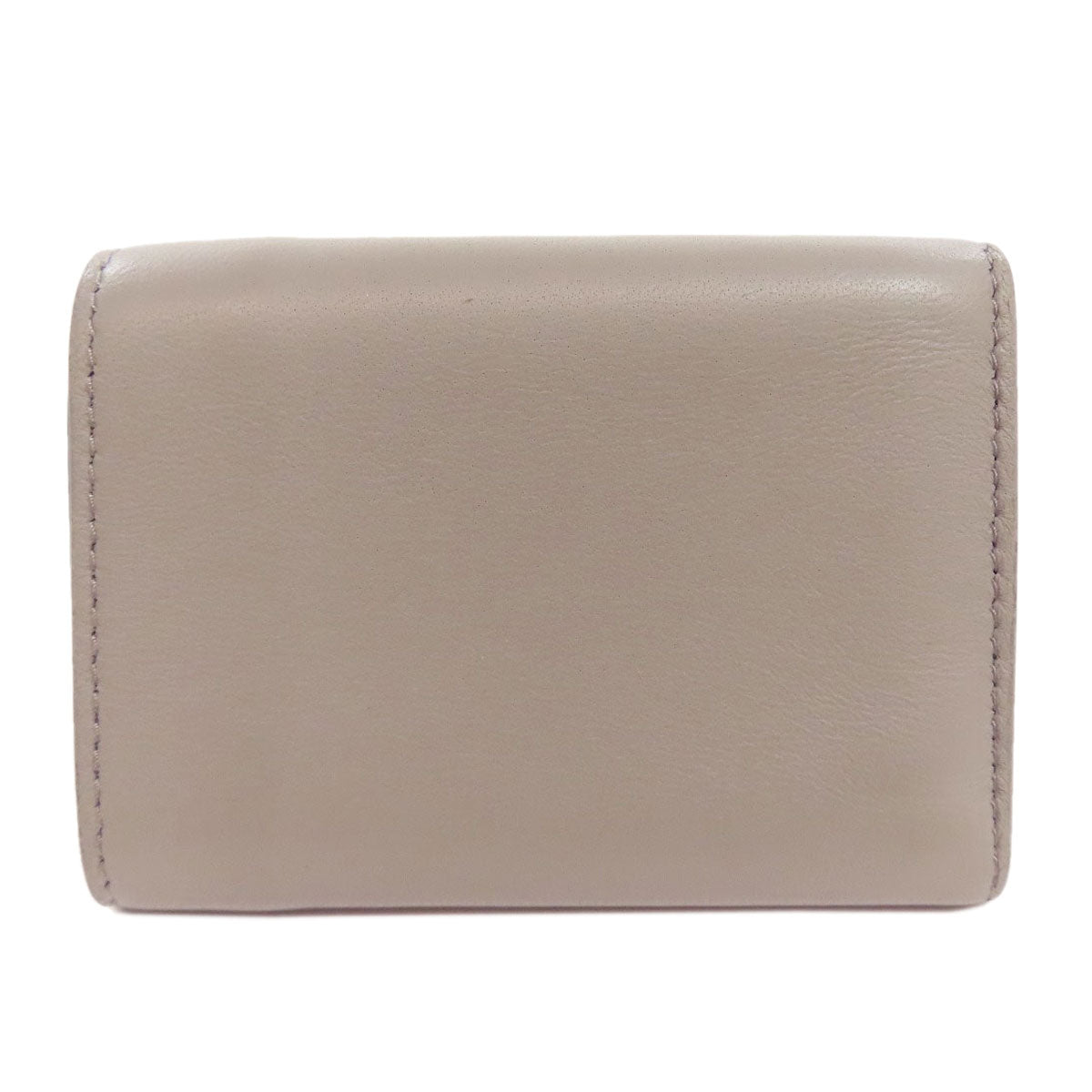 BOTTEGA VENETA Compact Wallet Intrecciato Bifold Wallet with Coin Pocket Calf Ladies [Used]