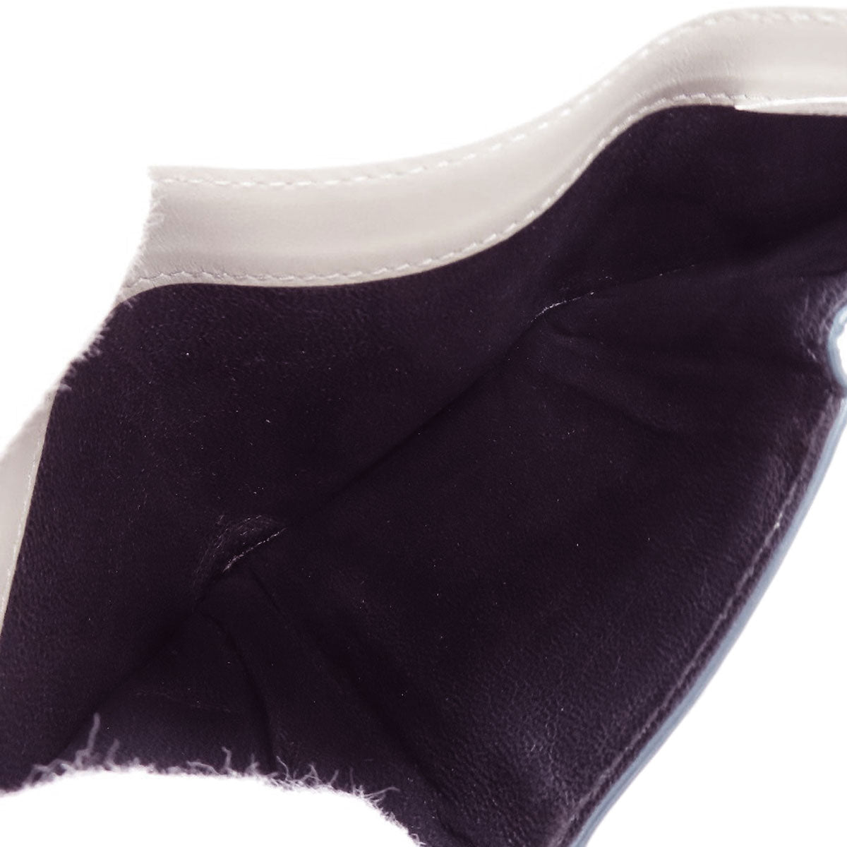 BOTTEGA VENETA Compact Wallet Intrecciato Bifold Wallet with Coin Pocket Calf Ladies [Used]