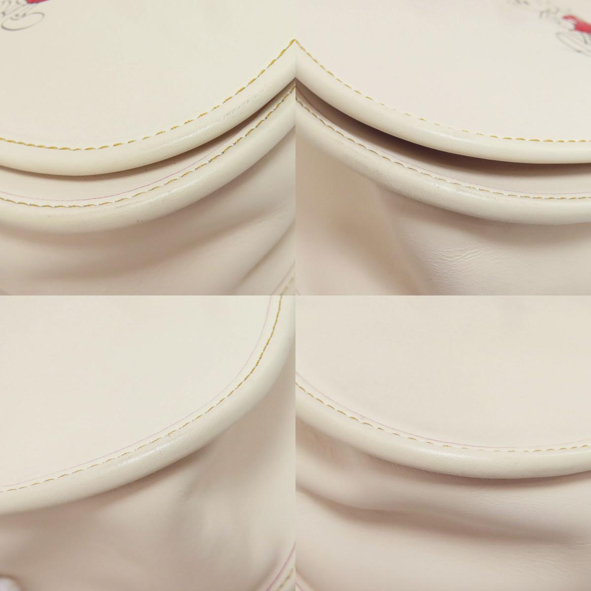 COACH F59359 Mickey Mouse Shoulder Bag Leather Ladies [Used]