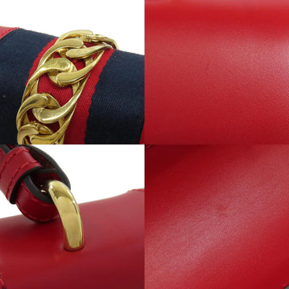 GUCCI 421882 Silvi Shoulder Bag Calf Ladies [Used]