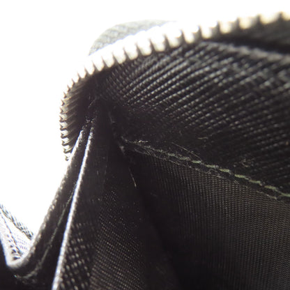 PRADA Logo Hardware Long wallet (with coin pocket) Leather Ladies [Used]