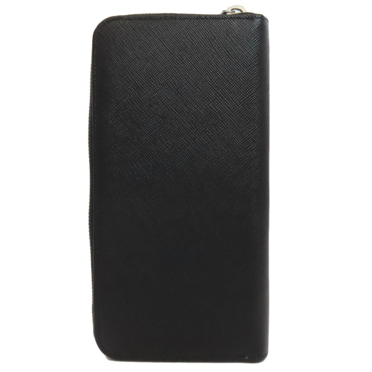 PRADA Logo Hardware Long wallet (with coin pocket) Leather Ladies [Used]