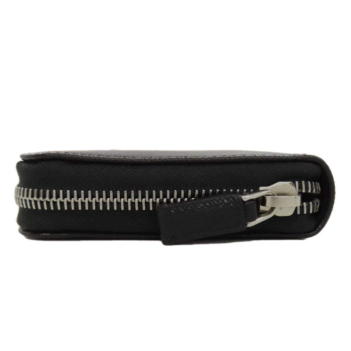 PRADA Logo Hardware Long wallet (with coin pocket) Leather Ladies [Used]