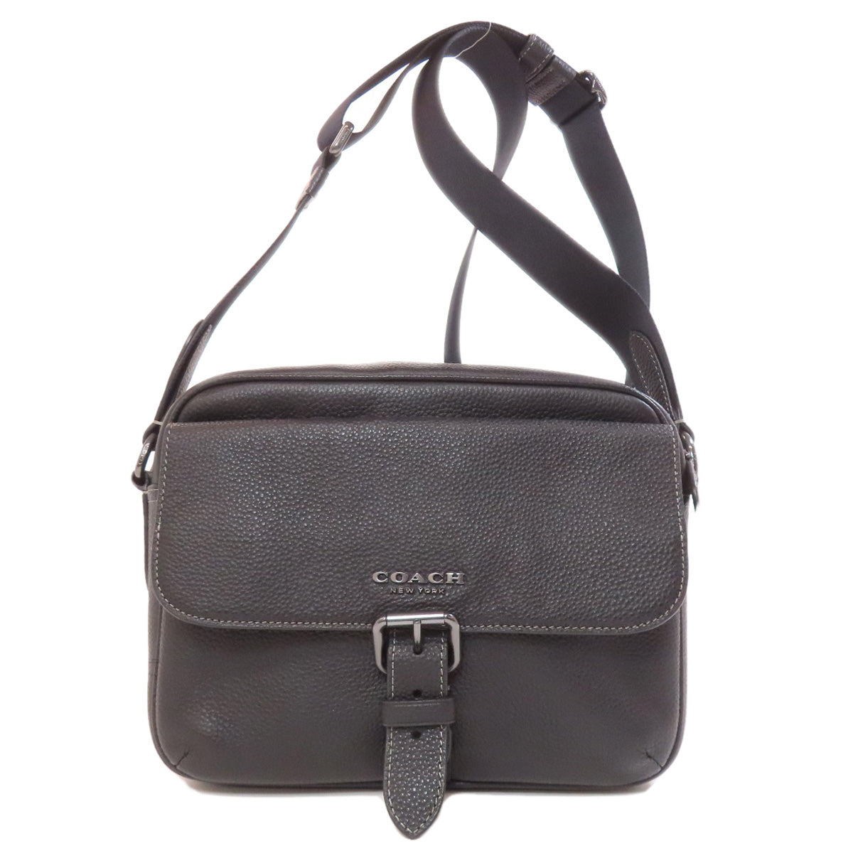 COACH C5399 hudson crossbody Shoulder Bag Leather Ladies [Used]