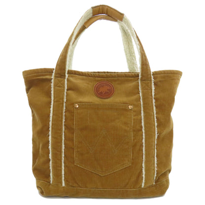 HUNTING WORLD logo Tote Bag Corduroy Ladies [Used]