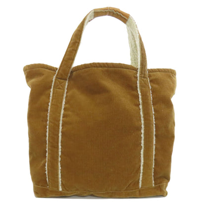 HUNTING WORLD logo Tote Bag Corduroy Ladies [Used]