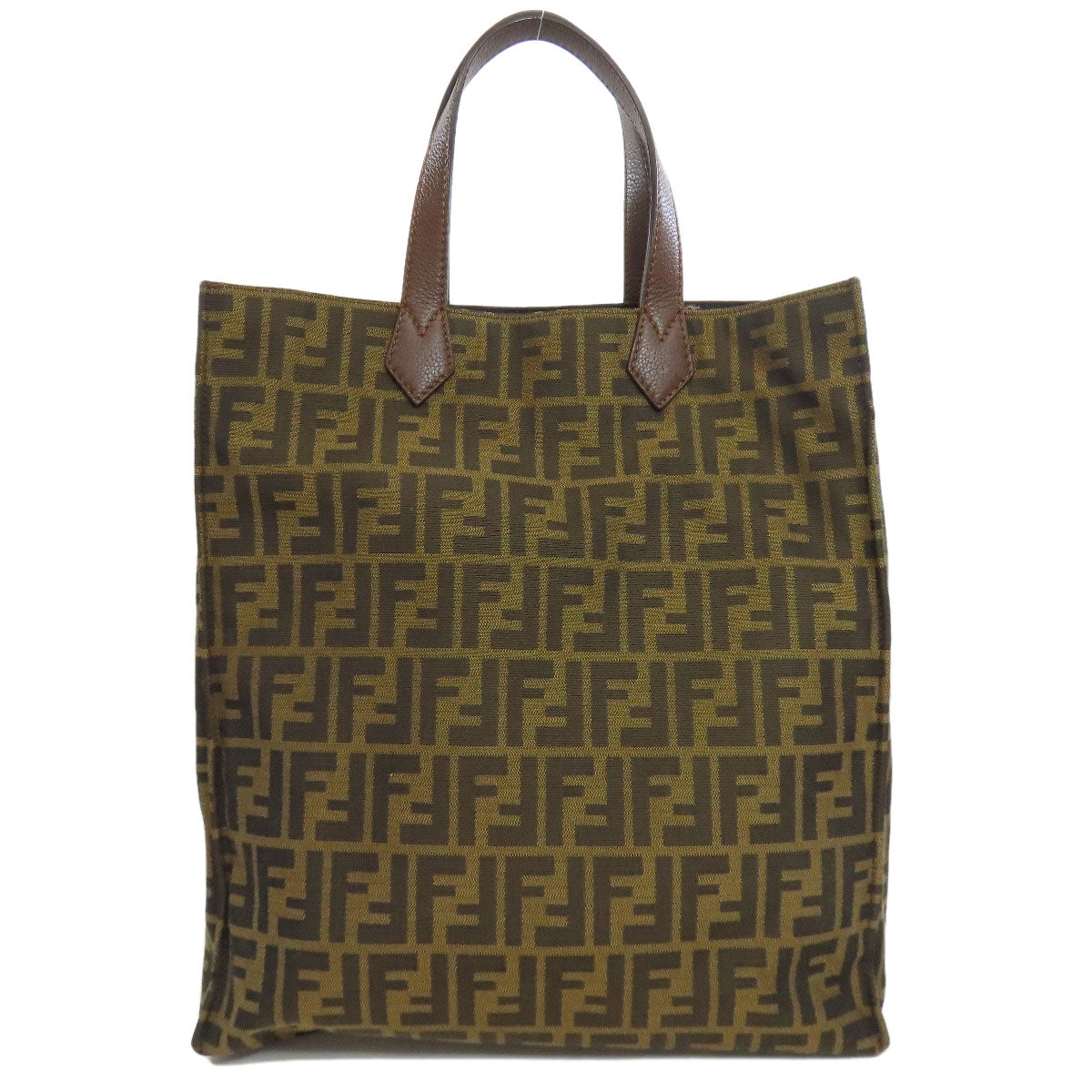 FENDI Zucca pattern Tote Bag Canvas Ladies [Used]